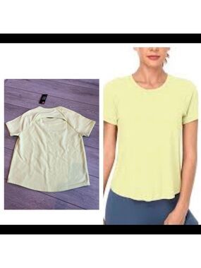 UNDER armour NWT neon terry fleece cut out back athletic top small